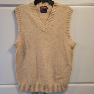 Vintage JCPenney Men's Shetland Wool Vest